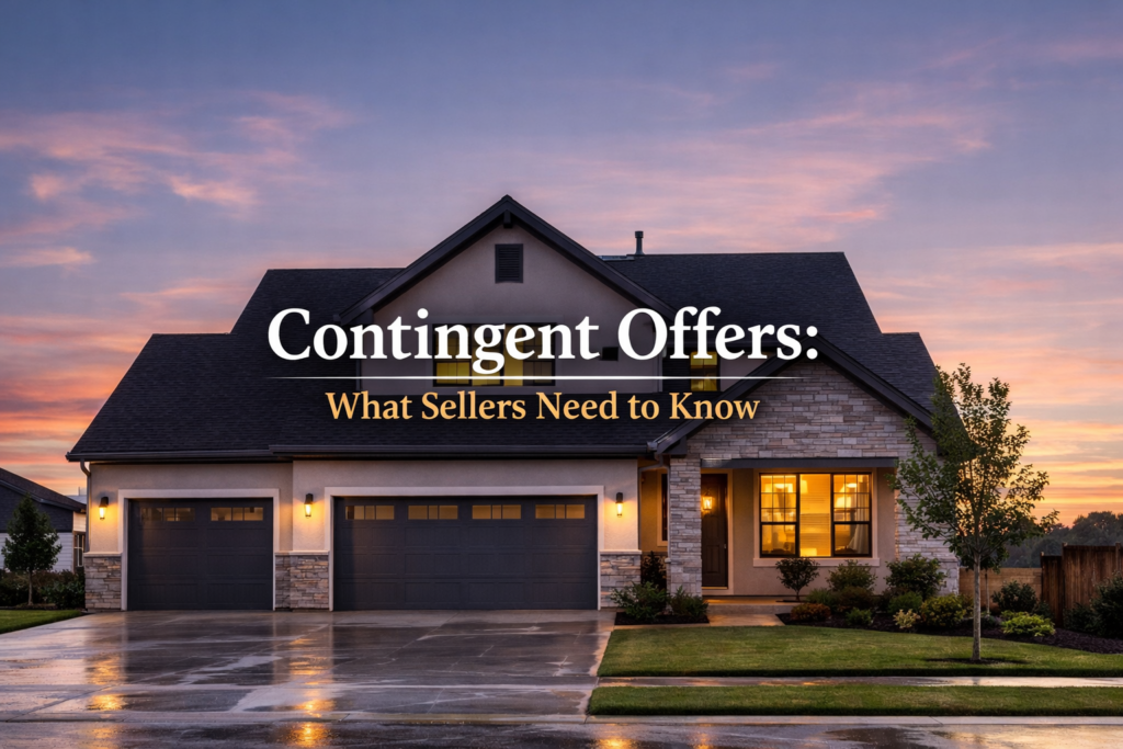 accept a contingent offer in Dallas
